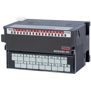 Módulo Expansão Saída Digital CC-Link IE Field NZ2 Mitsubishi Electric NZ2EX2B1-16TE-C 16DO (24Vdc, Source) com Bornes Par...