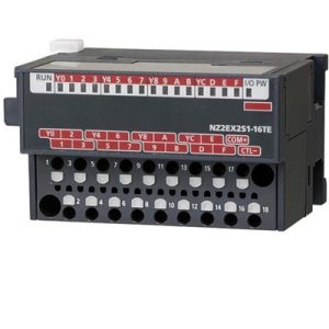 Módulo Expansão de Saída Digital CC-Link IE Field NZ2 Mitsubishi Electric 16DO (24Vdc, Sink/Source) Bornes Mola NZ2EX2S1-1...