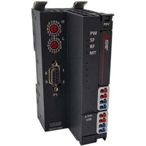 Controlador Remoto I/O PROFIBUS NZ2FT Mitsubishi Electric para Montagem em Painel 24Vdc Bornes Mola NZ2FT-PBV - NZ2FT-PBV