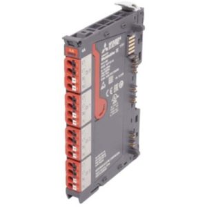 Módulo de Entrada Digital Remoto Slice NZ2FT Mitsubishi Electric 4 Entradas AC 110-230Vac Bornes Mola 24Vdc NZ2FTS2-4A - N...