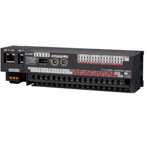 Módulo I/O Remoto Digital Combinado CC-Link IE Field NZ2GF Mitsubishi Electric NZ2GF2B1-32DT 16DI/16DO 24Vdc Bornes Parafu...