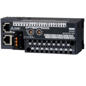 Módulo de Entrada Digital Remoto CC-Link IE Field NZ2GF Mitsubishi Electric 16 Entradas 24Vdc Bornes Mola NZ2GF2S1-16D - N...