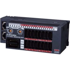 Módulo de Saída Digital Remota CC-Link IE Field NZ2GF Mitsubishi Electric NZ2GFCE3-16TE 16DO (24Vdc, Source) e-CON para Pa...