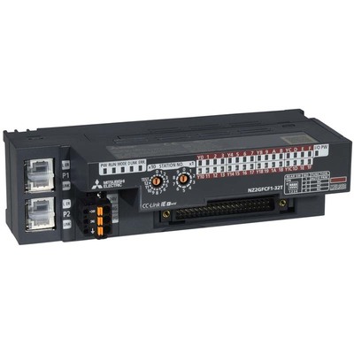 Módulo Remoto de Saída Digital CC-Link IE Field NZ2GF Mitsubishi 32 Canais 24Vdc 40 pinos para Painel NZ2GFCF1-32T Módulo Remoto de Saída Digital CC-Link IE Field NZ2GF Mitsubishi 32 Canais 24Vdc 40 pinos para Painel NZ2GFCF1-32T - Mitsu...