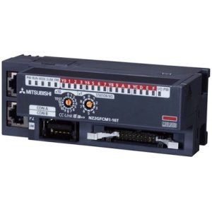 Módulo Remoto de Saída Digital CC-Link IE Field NZ2GF Mitsubishi Electric 16DO (Sink) para Painel NZ2GFCM1-16T - NZ2GFCM1-16T