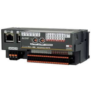 Módulo I/O Remoto Digital de Segurança CC-Link IE Field NZ2GF Mitsubishi Electric 8DI/8DO 24Vdc Bornes Mola SKU: - NZ2GFSS...