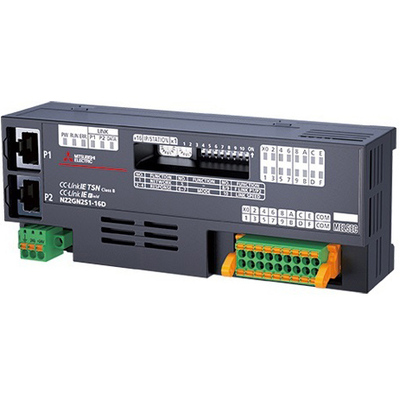 Módulo de Entrada Digital Remoto CC-Link IE TSN NZ2GN Mitsubishi 16DI (24Vdc) com Bornes Mola e Conformal Coating NZ2GN2S1-16D-C Módulo de Entrada Digital Remoto CC-Link IE TSN NZ2GN Mitsubishi 16DI (24Vdc) com Bornes Mola e Conformal Coating NZ2GN2S1...