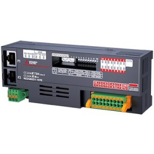 Módulo de Saída Digital Remoto CC-Link IE TSN NZ2GN Mitsubishi Electric 16DO (24Vdc Source) Bornes Mola NZ2GN2S1-16TE - NZ...
