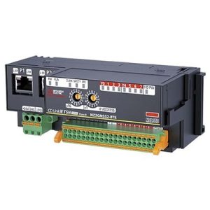 Módulo de Saída Digital Remoto de Segurança CC-Link IE Field NZ2GN Mitsubishi Electric 8DO (24Vdc, Source) com Bornes Mola...