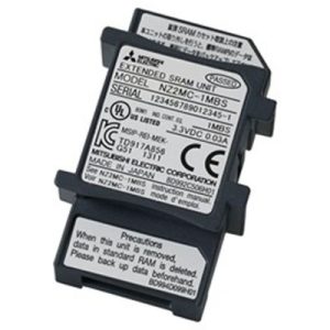 Cassete de Memória SRAM 1MB para CLP MELSEC iQ-R Mitsubishi Electric NZ2MC-1MBS - NZ2MC-1MBS