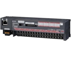 Módulo de Saída Digital Remota CC-Link IE Field NZ2MF Mitsubishi Electric NZ2MFB1-32TE1 32DO (24Vdc, Source, 100mA), Borne...