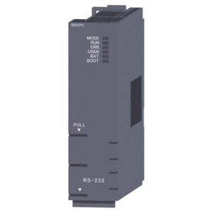 CPU PLC MELSEC-Q QnU Mitsubishi Electric Q02CPU 28Ksteps/112KB, 4096 I/O, RS-232, 5Vdc, Rack - Q02CPU