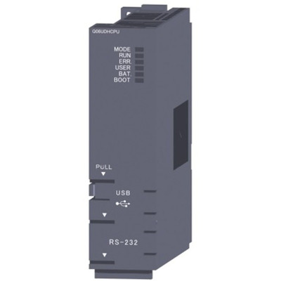 CPU PLC Universal MELSEC-Q QnU Mitsubishi Electric Q06UDHCPU-EIP-K com Ethernet/IP, 60Ksteps, 4096 I/O, USB, RS-232, Kit CPU PLC Universal MELSEC-Q QnU Mitsubishi Electric Q06UDHCPU-EIP-K com Ethernet/IP, 60Ksteps, 4096 I/O, USB, RS-232, Kit -...