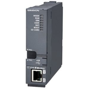 CPU PLC Universal MELSEC-Q QnU Mitsubishi Electric Q06UDVCPU-C 60Ksteps, Ethernet, Revestimento Conformal - Q06UDVCPU-C