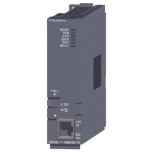 CPU PLC MELSEC-Q QnU Mitsubishi Electric Q100UDEHCPU-C, 1000Ksteps, 4096 I/O, Ethernet, USB, Revestimento Conformal - Q100...