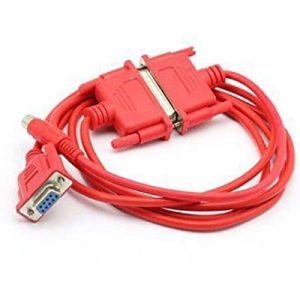 Cabo RS-232 para PLC Mitsubishi Electric Série Q, Conector RS-232, Compatível com Q12DCCPU-V, Q12DCCPU-CBL - Q12DCCPU-CBL