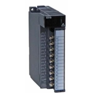 Módulo de Entrada Digital AC MELSEC-Q QnU Mitsubishi Electric QX10 16 Entradas (100-120Vac) com Bornes - QX10