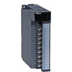 Módulo de Entrada Digital de Alta Velocidade MELSEC-Q QnU Mitsubishi Electric QX80H 16 Entradas 24Vdc Source - QX80H