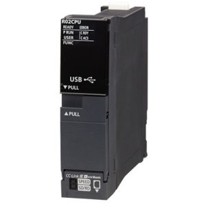 CPU PLC MELSEC iQ-R Series Mitsubishi Electric Kit Inicial com CPU R02CPU e Módulo Ethernet/IP R02CPU-EIP-K - R02CPU-EIP-K