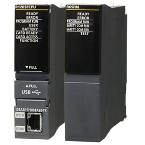 Kit Controlador Lógico Programável (CLP) de Segurança MELSEC iQ-R Mitsubishi Electric R16SFCPU-SET SIL3, 160Ksteps, 4096 I...