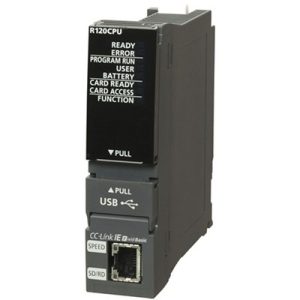 CPU PLC MELSEC iQ-R Mitsubishi Electric R32CPU-C, 320Ksteps, Ethernet, Revestimento Conformal, 4096 I/O - R32CPU-C