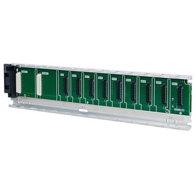 Base Rack 8 Slots MELSEC iQ-R Mitsubishi Electric R38RB-HT Faixa Estendida de Temperatura — SKU R38RB-HT — Equivalent to R38RBHT