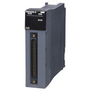 Módulo de Entrada Analógica de Corrente MELSEC iQ-R Mitsubishi Electric 8AI (0-20mA) com Conector 40 pinos para Rack R60AD...