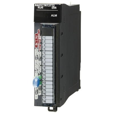 Módulo Controlador de Temperatura Analógico MELSEC iQ-R Mitsubishi R60TCRT4 4 Canais RTD/JPt100 4AI/1DO Montagem em Rack Módulo Controlador de Temperatura Analógico MELSEC iQ-R Mitsubishi R60TCRT4 4 Canais RTD/JPt100 4AI/1DO Montagem em Rack -...