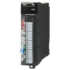 Módulo Controlador de Temperatura Analógico 4 Canais MELSEC iQ-R Mitsubishi R60TCTRT2TT2 - 4AI/1DO, Terminais Parafuso, Mo...