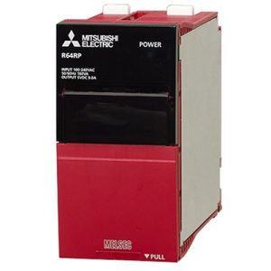 Fonte de Alimentação Redundante MELSEC iQ-R Mitsubishi Electric R64RP 5Vdc 9A 100-240Vac - Montagem em Rack - R64RP