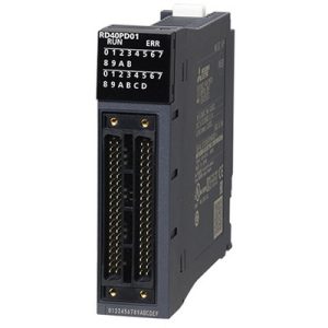 Módulo I/O Digital Misto de Alta Velocidade MELSEC iQ-R Mitsubishi RD40PD01 - 12DI/8DO, Bornes, Montagem em Rack - RD40PD01