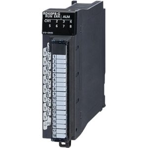 Módulo de Entrada de Pulso 8DI MELSEC iQ-R Mitsubishi RD60P8-G com Bornes de Parafuso e Montagem em Rack - RD60P8-G