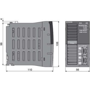 Controlador de Movimento CPU Mitsubishi Electric RD78GHV 128 Eixos CC-Link - RD78GHV