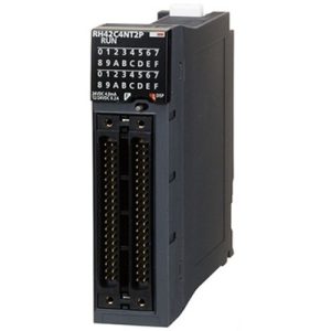 Módulo I/O Digital Misto MELSEC iQ-R Mitsubishi Electric RH42C4NT2P-C: 32 Entradas/32 Saídas (Sink), Revestimento Conforma...