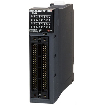 Módulo I/O Digital Misto MELSEC iQ-R Mitsubishi Electric RH42C4NT2P-C: 32 Entradas/32 Saídas (Sink), Revestimento Conformal, 2 Conectores 40 pinos, Montagem em Rack Módulo I/O Digital Misto MELSEC iQ-R Mitsubishi Electric RH42C4NT2P-C: 32 Entradas/32 Saídas (Sink), Revestimento Conforma...