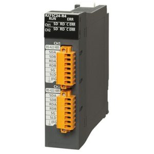 Módulo CC-Link MELSEC iQ-R Mitsubishi Electric RJ71C24-R4-C, Comunicação RS-422/RS-485, Bloco Terminal 2 peças, Revestimen...