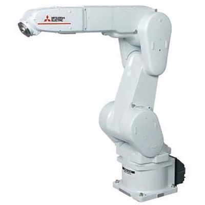 Robô Industrial Articulado 6 eixos MELFA FR-series Mitsubishi Electric RV13FRLDSH01, 13kg, 1388mm, Controlador CR800-D, SH01 Robô Industrial Articulado 6 eixos MELFA FR-series Mitsubishi Electric RV13FRLDSH01, 13kg, 1388mm, Controlador CR800-D, SH...