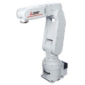 Braço Robótico Industrial Vertical MELFA FR-series Mitsubishi Electric 2kg, 649mm, IP40, Controlador CR800-D - RV2FRLBD - ...