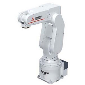 Braço Robótico Industrial Vertical MELFA FR-series Mitsubishi Electric 2kg, 6 eixos, alcance 504mm, IP40 - RV2FRR - RV2FRR