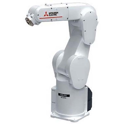 Robô Industrial Articulado Vertical Mitsubishi MELFA FR-series RV-4FRLCD 4kg, Braço Longo, Cleanroom, IP40, Controlador CR800-D RV4FRLCD Robô Industrial Articulado Vertical Mitsubishi MELFA FR-series RV-4FRLCD 4kg, Braço Longo, Cleanroom, IP40, Controlador CR...