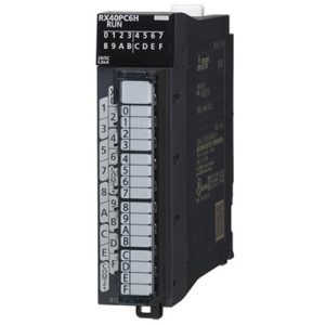 Módulo de Entrada Digital de Alta Velocidade MELSEC iQ-R Mitsubishi RX40PC6H 16 Entradas 24Vdc Bornes Rosca - RX40PC6H