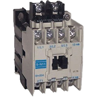 Contator Magnético MS-N Mitsubishi Electric 3P 12A (AC-3) 5.5kW (440V) Bobina 415-480V 1NA IP20 S-N11CX AC440V Contator Magnético MS-N Mitsubishi Electric 3P 12A (AC-3) 5.5kW (440V) Bobina 415-480V 1NA IP20 S-N11CX AC440V - S-N11CX A...