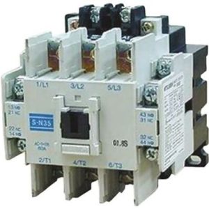 Contator Magnético MS-N Mitsubishi Electric S-N35 AC230V 40A (AC-3) 3P 220-240Vca (Bobina) 2NA+2NF - S-N35 AC230V