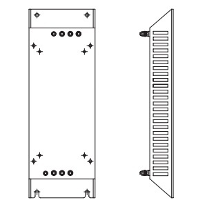 Filtro EMC para FR-A741 18.5K/22K Mitsubishi Electric SF1176 - Conforme Diretiva EMC - SF1176