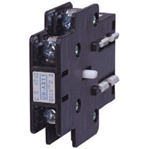 Bloco de Contato Auxiliar 1NA/1NF Mitsubishi para Contatores Série D UN-AX11(CX) — SKU UN-AX11(CX)
