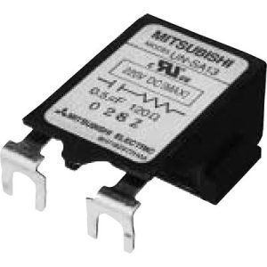 Módulo Supressor de Surtos Varistor Mitsubishi Electric para Série N/D, LED Indicador, AC/DC 50-250V, UN-SA22 AC200V - UN-...