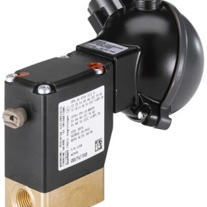 Válvula Solenoide 2/2 Vias Burkert Tipo 0330 NC, Ação Direta, G1/4, Latão - — SKU - 20004214 - 20004214