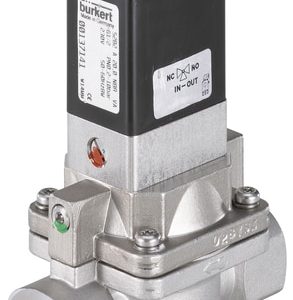 Válvula Solenoide Burkert Tipo 5282 2/2 Vias Servoassistida NC G1/2 Aço Inox - — SKU - 390978 - 390978