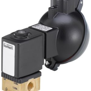 Válvula Solenoide Burkert Tipo 6013 2/2 Vias NC Ação Direta G1/4 Latão - — SKU - 380184 - 380184