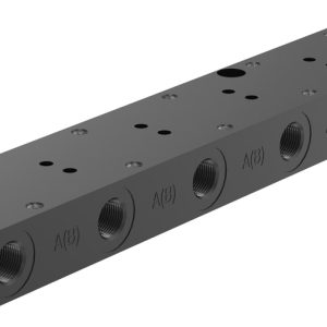 Manifold Burkert Tipo KM00 6 vias — SKU 5038 - 5038